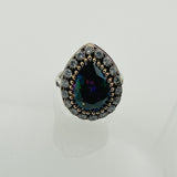 Women's Mystic Topaz Ring