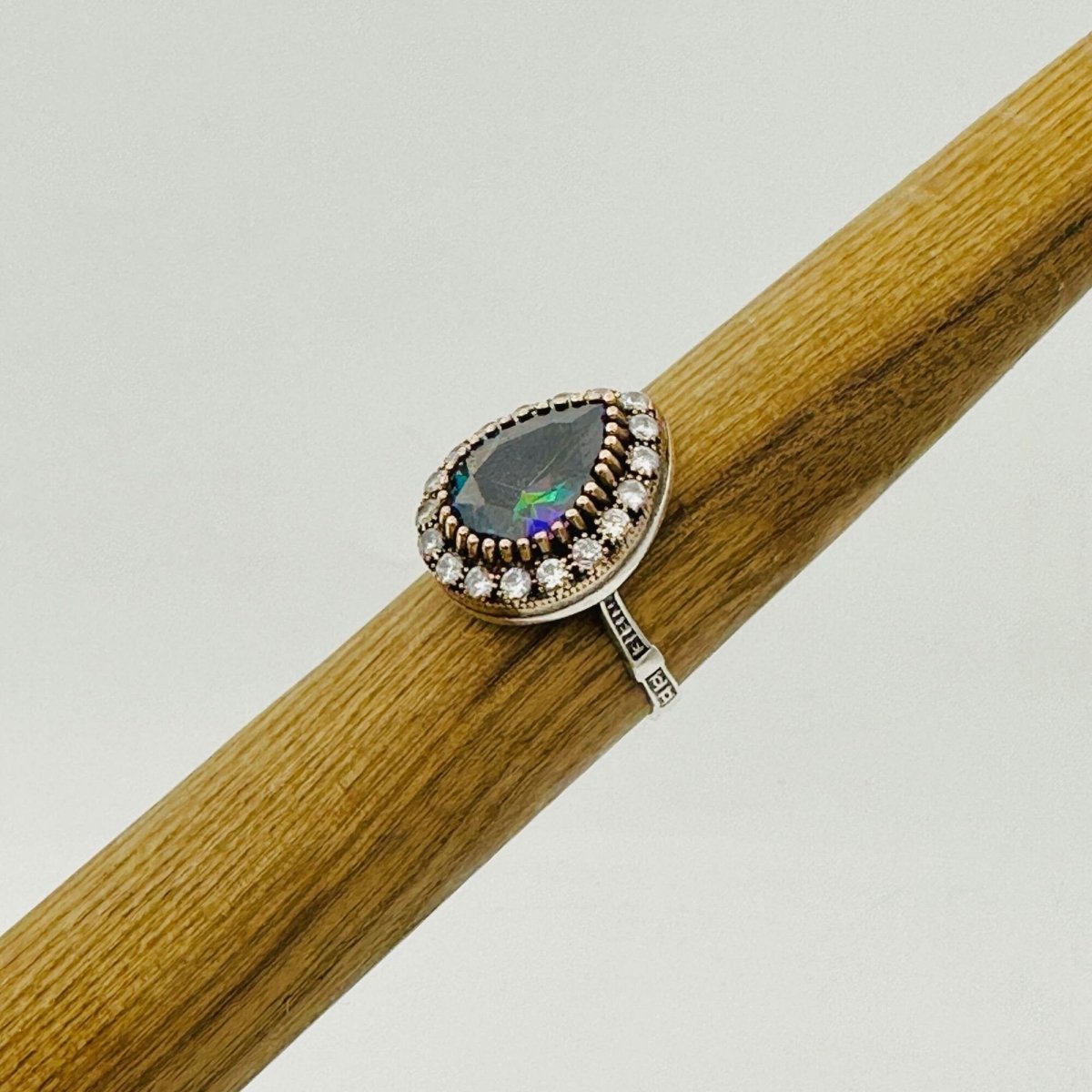 Women's Mystic Topaz Ring