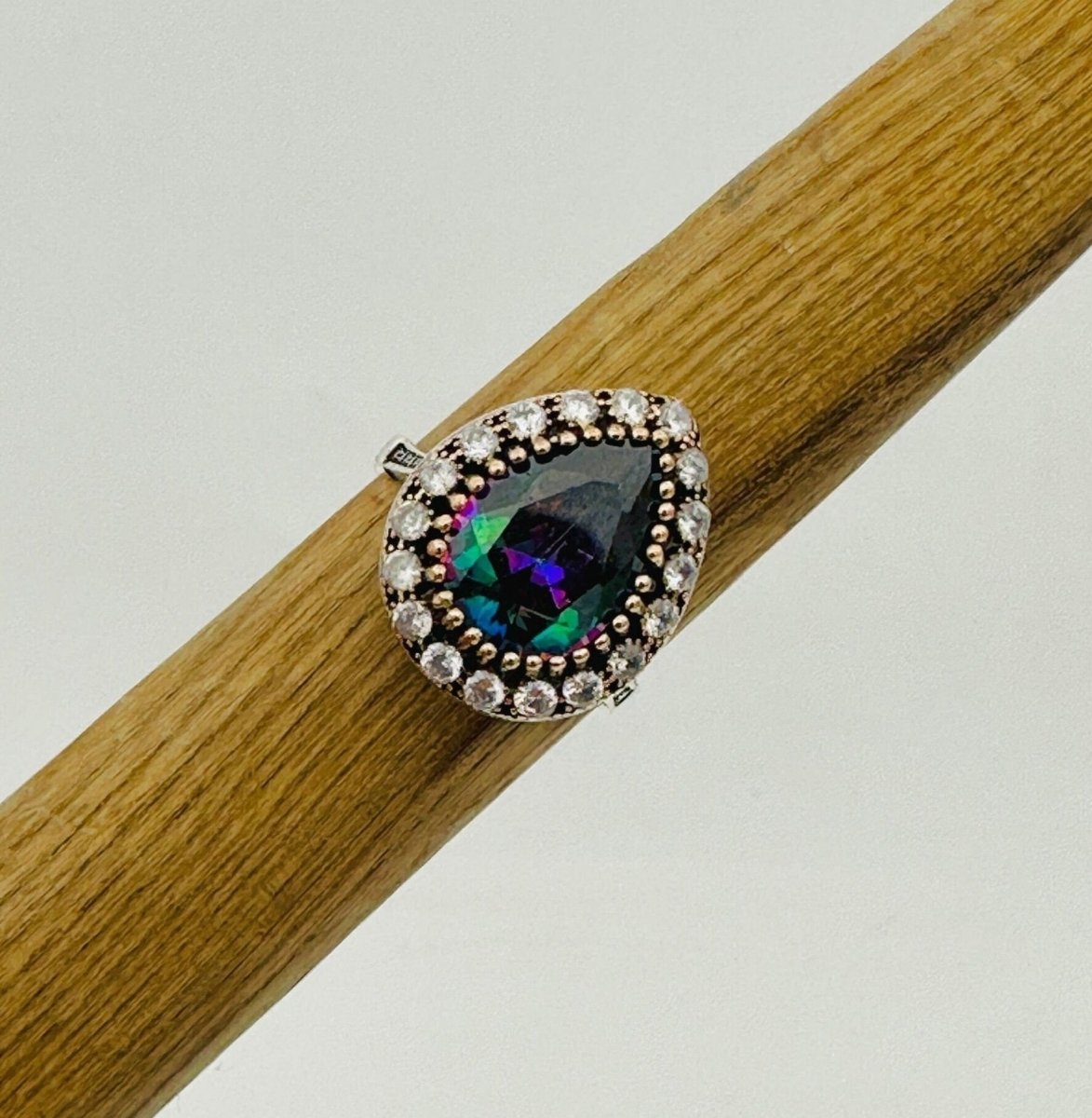 Women's Mystic Topaz Ring