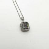 Women's Mystic Topaz Silver Set