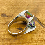 Women's Mystic Topaz Stacking Ring