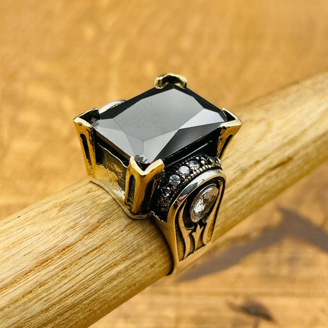 Women’s Onyx Ottoman Ring - TryAladdin