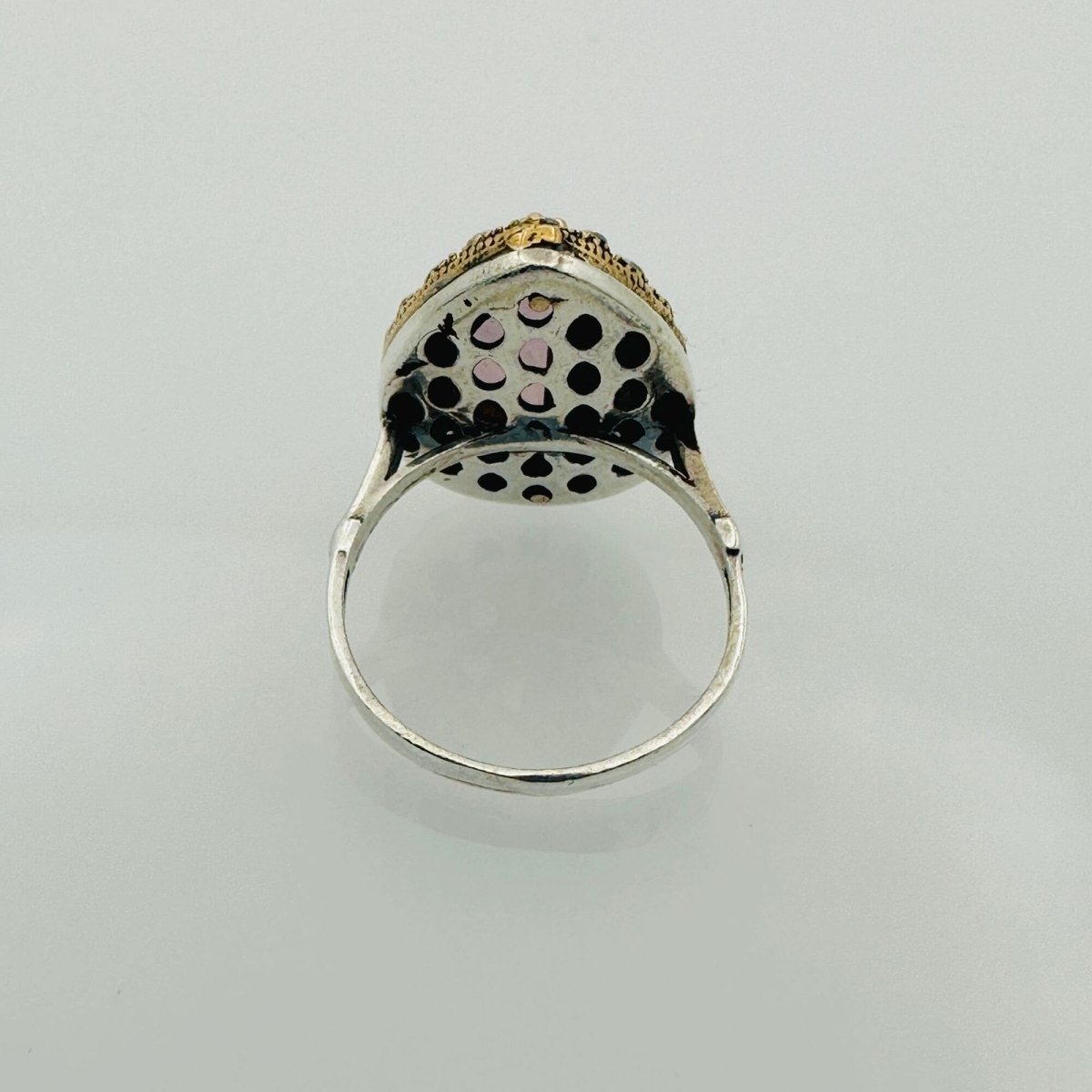 Women's Quartz Silver Ring