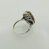 Women's Quartz Silver Ring