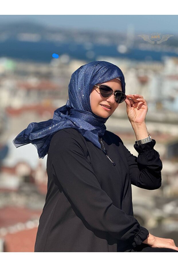 Women's Shimmering Silver Evening Shawl - TryAladdin