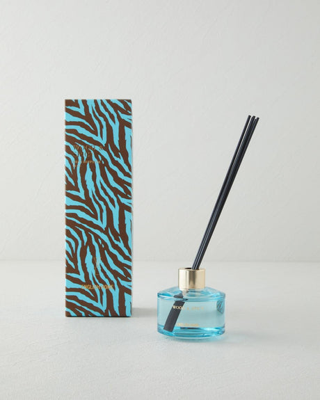 Professional Wood-Spicy Aromatic Reed Diffuser - Long Lasting Home Fragrance