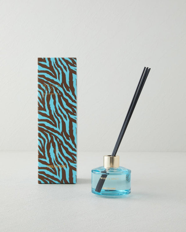 Professional Wood-Spicy Aromatic Reed Diffuser - Long Lasting Home Fragrance
