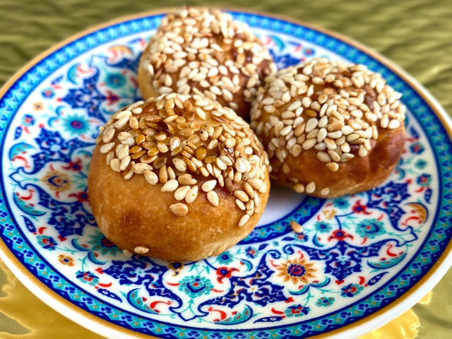 Yesim | Homemade Turkish Salty Cookies with Sesame