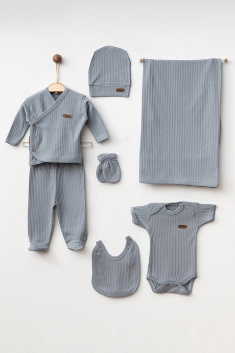Yukobaby Premium Newborn 7 - Piece Hospital Coming Home Bodysuit Set - TryAladdin