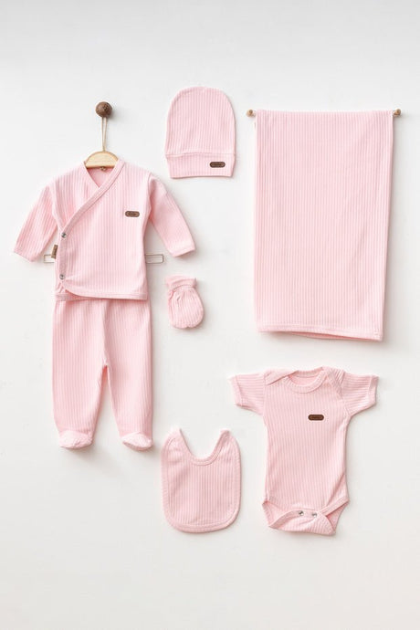 Yukobaby Premium Organic Cotton Newborn Baby Outfit Set - 7 - Piece - TryAladdin
