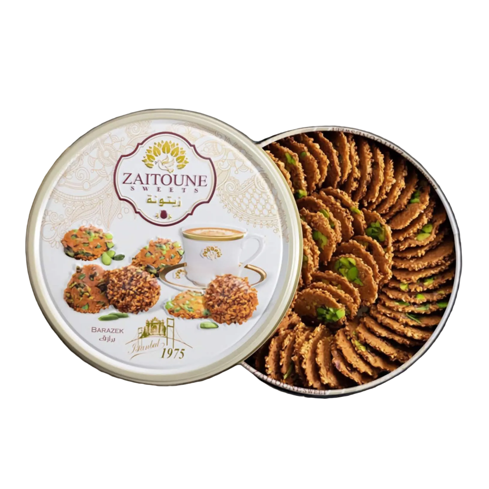 クッキー　0710 Zaitoune - バラゼククッキー (1.1 lb | 500 grams) – Aladdin