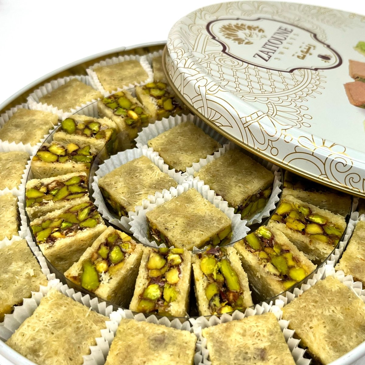Zaitoune | Square Kadayif with Pistachio - TryAladdin