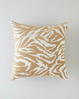 Premium Zebra Pattern Decorative Pillow - Light Brown