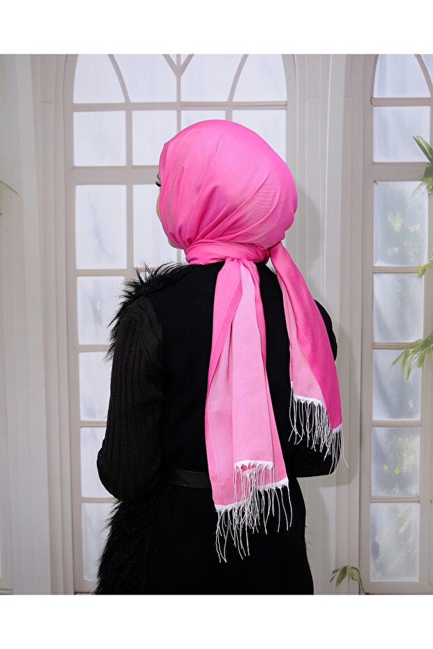 Zenipek Silky Pink Shawl Lightweight & Breathable - TryAladdin