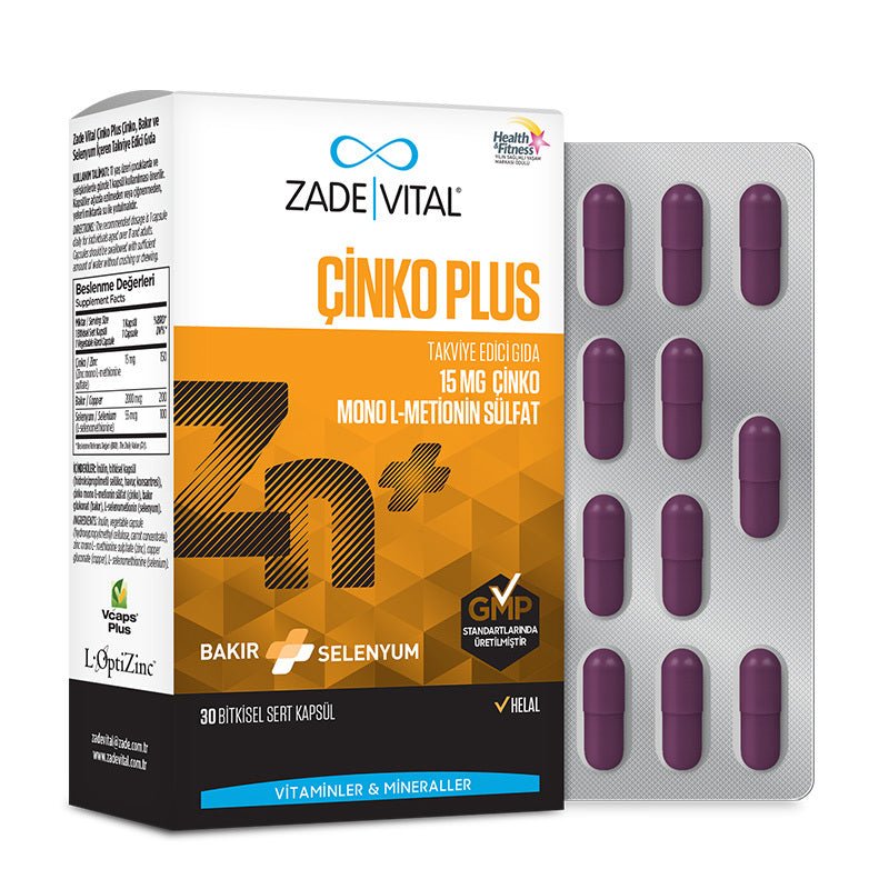 Zinc, Copper & Selenium Complex - Advanced Immune Support Vegan Capsules - TryAladdin