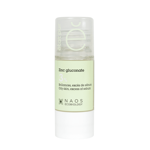 Zinc Gluconate 3% Pure Active - Mattifying & Purifying Concentrate for Oily Skin - TryAladdin