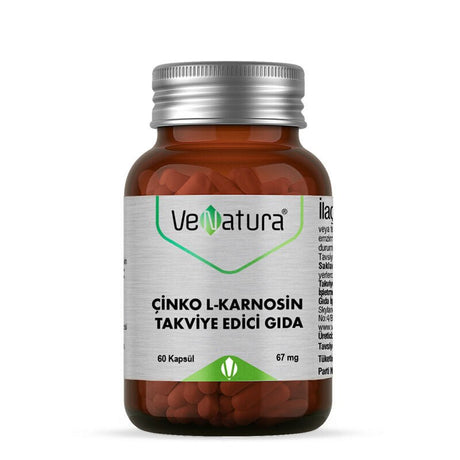 Zinc L - Carnosine - Advanced Dietary Supplement Capsules - TryAladdin