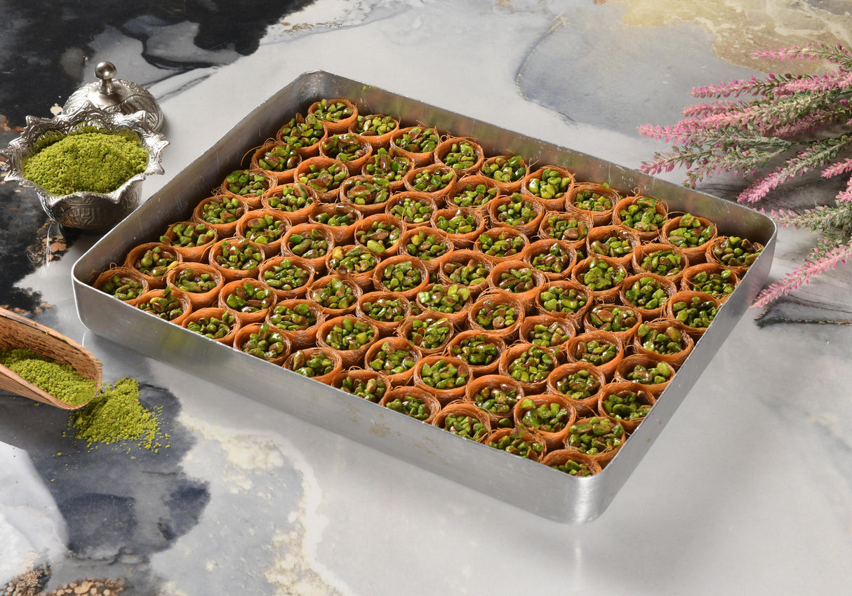 Asi | Bird's Eye Pistachio Kadayif Tray