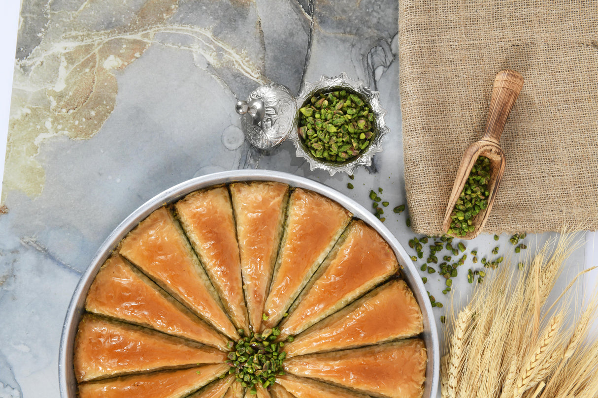 Asi | Carrot Slice Baklava with Pistachio Tray