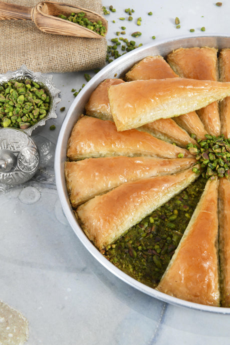 Asi | Carrot Slice Baklava with Pistachio Tray