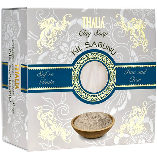 Bulgurlu | Thalia Pore Tightening Clay Extract Natural Solid Soap Bulgurlu Bar Soap