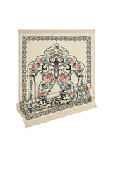 Bursa Ipek | Cream Velvet Carpet Prayer Rug