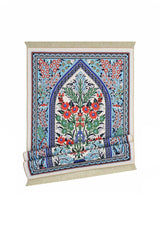 Bursa Ipek | Ecru Bamboo Carpet Prayer Rug