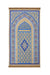 Bursa Ipek | Gold Velvet Carpet Prayer Rug Bursa Ipek Prayer Rug