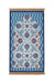 Bursa Ipek | Navy Blue Velvet Carpet Prayer Rug Bursa Ipek Prayer Rug