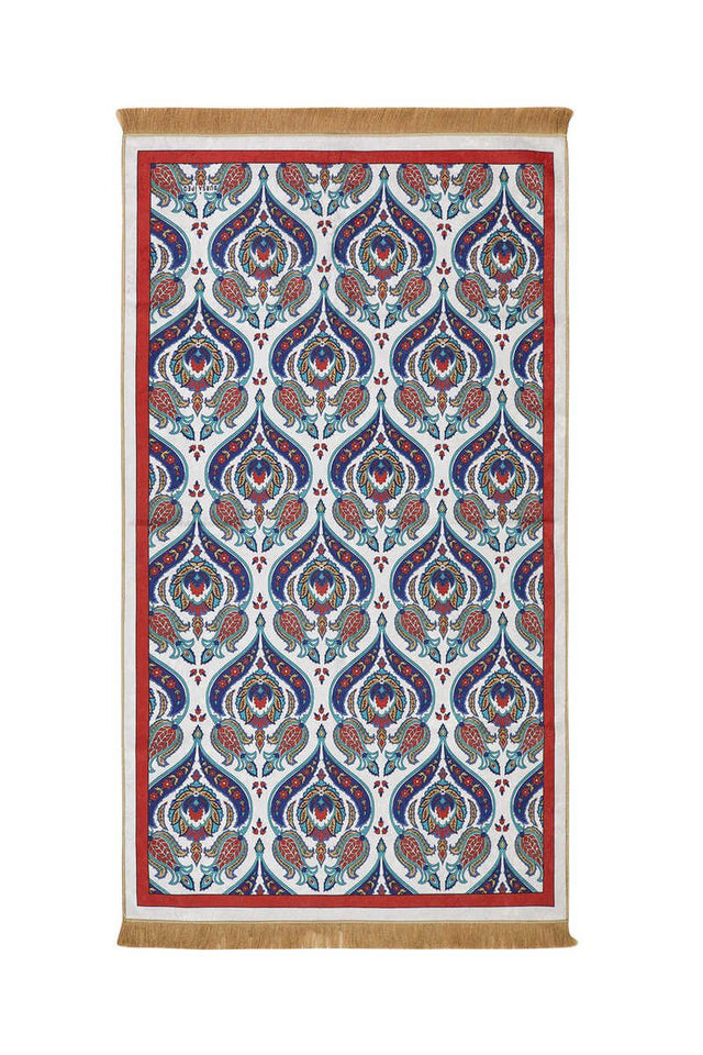 Bursa Ipek | Red Velvet Carpet Prayer Rug