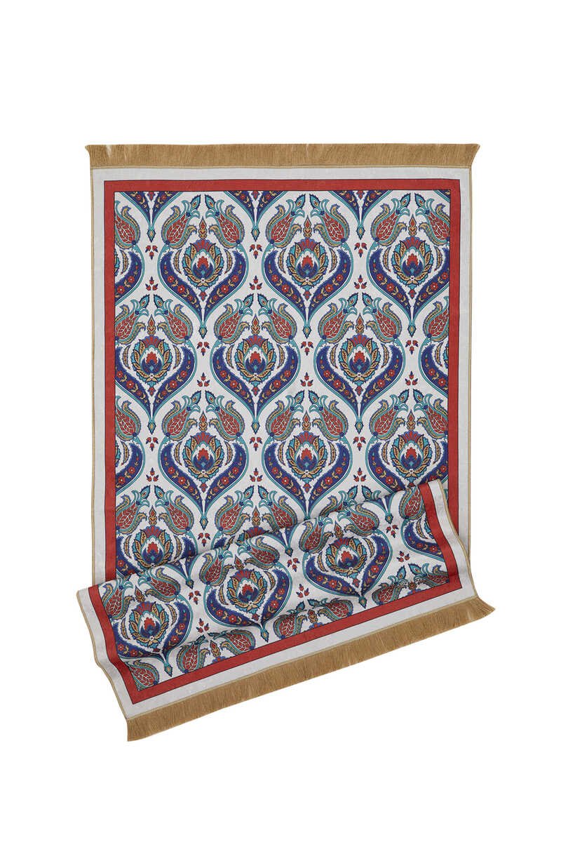 Bursa Ipek | Red Velvet Carpet Prayer Rug