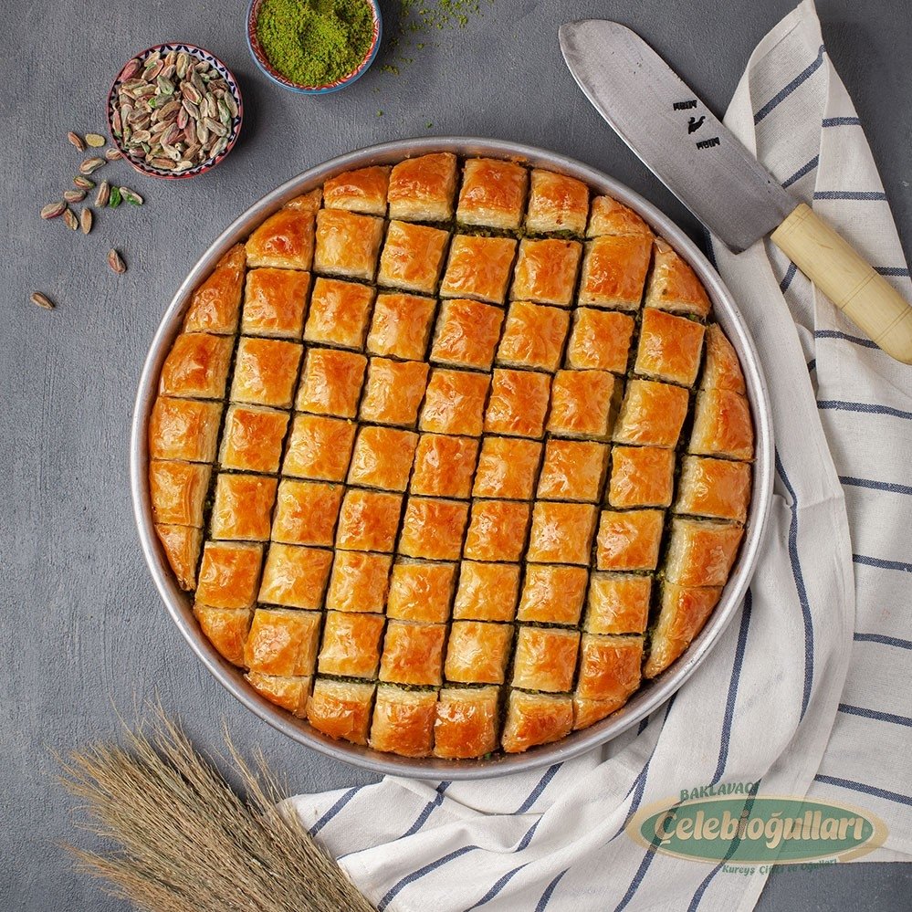 Celebiogullari | Antep Pistachio Baklava with less Syrup