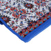 Cintemani Breathable Silk Scarf in Blue & Orange