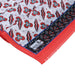 Cintemani Breathable Silk Scarf in Vibrant Red Color