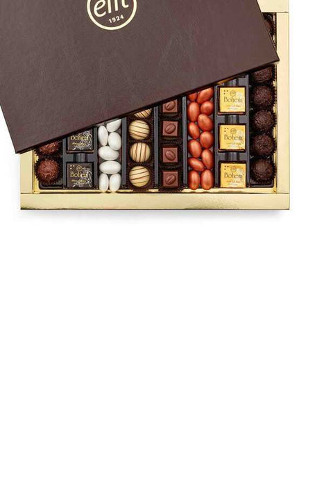 Elit - Mixed Special Chocolate Leather Bound Box - 786g Elit Chocolate