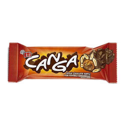 Eti Canga Chocolate With Peanuts - 4pcs