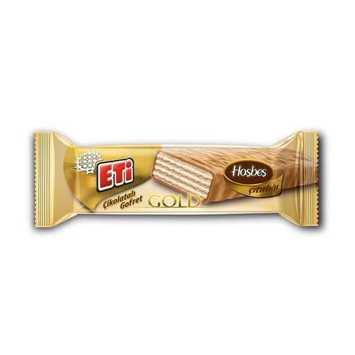 Eti Gold Chocolate Wafer - 5pcs