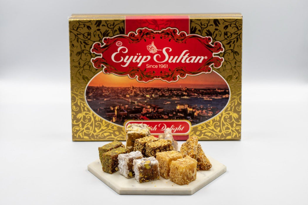 Eyup Sultan Turkish Delight Honey Variety Mix - Sweetened with Honey - The Indispensable Dessert Treat Eyup Sultan Turkish Delight