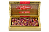 Eyup Sultan Turkish Delight Pistachio Pomegranate Wick with Rose Petals - The Indispensable Dessert