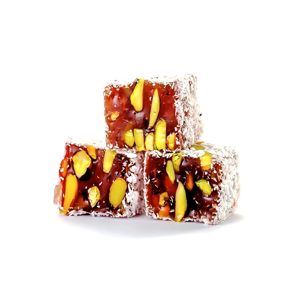 Ganik | Turkish Delight Double Roasted Pomegranate Wick with Pistachio & Coconut