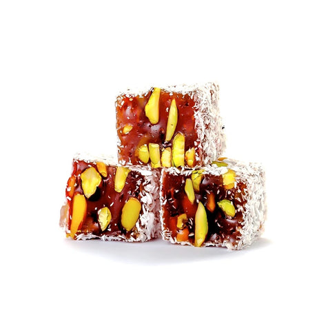 Ganik | Turkish Delight Double Roasted Pomegranate Wick with Pistachio & Coconut