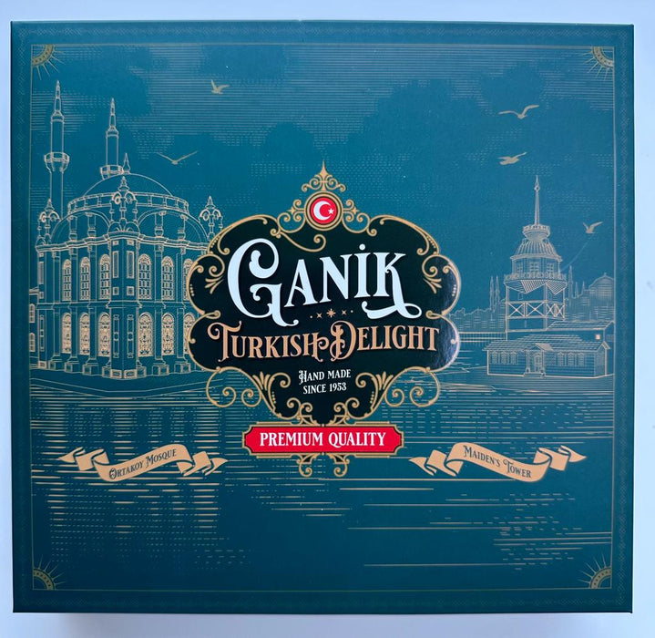 Ganik | Turkish Delight Double Roasted Pomegranate Wick with Pistachio & Coconut