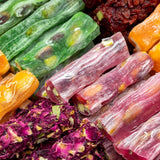 Ganik | Turkish Delight Fingers Variety Mix (Pomegranate, Orange, Honey, Kiwi)