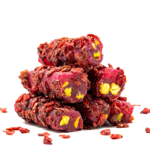 Ganik | Turkish Delight Pistachio Pomegranate Fingers with Barberries