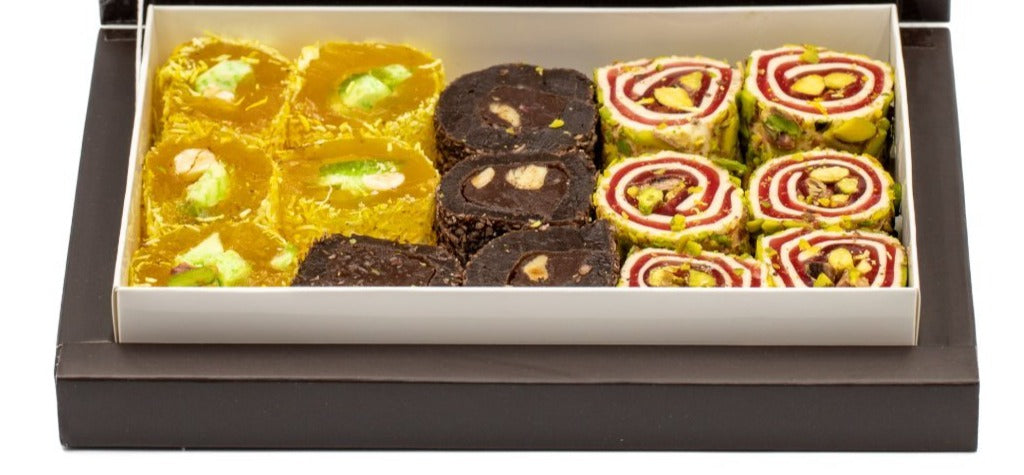 Ganik | Turkish Delight Wraps Variety Mix (Lemon Pomelo, Ottoman, Chocolate Hazelnut)