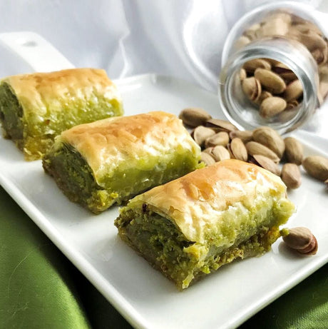 Gaziburma Mustafa | Baklava Wrap with Pistachios (Durum)