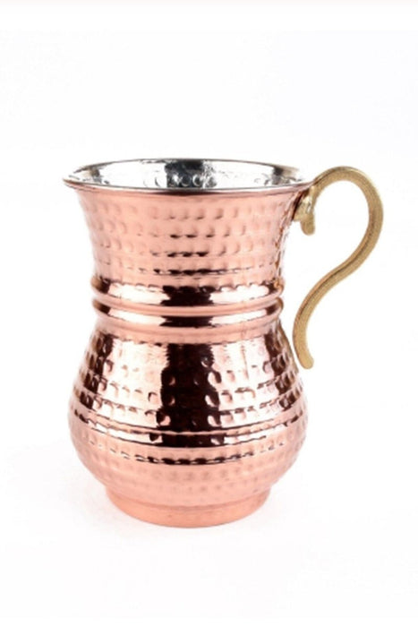 Gur Bakir | Classic Copper Cup (7.5cm) Gur Bakir Zemzem Set, Thermos, Tea Set, Coffee Set, Coffee Cup, Spoon Set