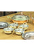 Gur Bakir | Handled Mini Inner and Outer Tinned Copper Bowl - 4 Pieces (8.5cm)