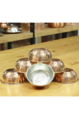 Gur Bakir | Mini Red Copper Bowl Set - 6 Pieces (8.5cm)