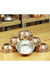 Gur Bakir | Mini Red Copper Bowl Set - 6 Pieces (8.5cm)